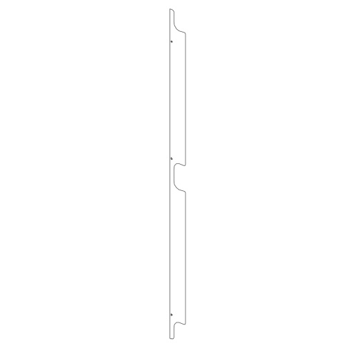Photograph of Safco TechWorks, Part Bin Panels; 24"W x 3"H - 758Safco TechWorks, Vertical Cable Organizer; 24"H (mounts to interior of frame uprights) - 780

