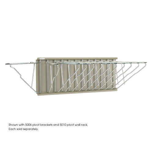 Photograph of Safco Pivot Wall Rack, Tropic Sand - 5010