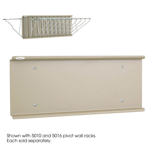 Photograph of Safco Pivot Wall Rack, Tropic Sand - 5010
