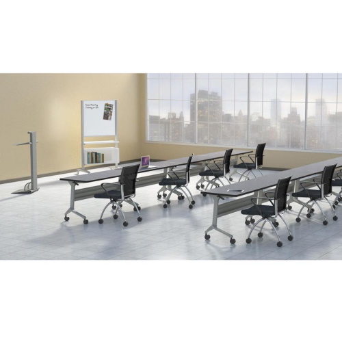 Photograph of Safco FLIP-N-GO TOP 18X60 TMD FLK/BK - (2 Colors Available)
