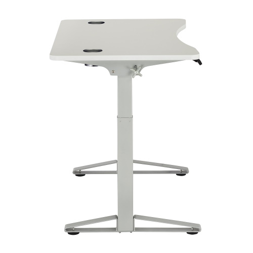 Photograph of Safco Defy Adjustable-Height Desk Top, White - 1982WH