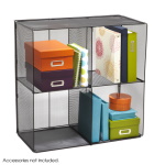 Safco Onyx Mesh Cubes, Black - 2172BL ET11346