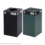Safco Public Square Base, 25-Gallon - (2 Colors Available) ET11355