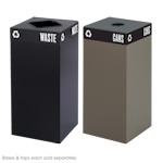 Safco Public Base, 31-Gallon - (2 Colors Available) ET11356