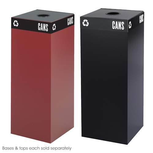 Safco Public Square Base, 37-Gallon - (2 Colors Available)