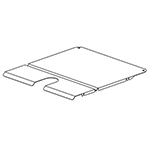 Safco Shelves; 9"W x 15"D; Package of 6 - 0915P06 ET11365