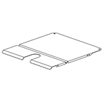 Safco Shelves; 14"W x 12"D; Package of 6 - 1412P06 ET11381