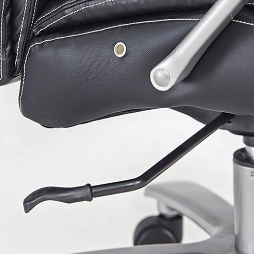 Photograph of Safco Big &amp; Tall Chair, 350 lb. Capacity, Black - 3504BL