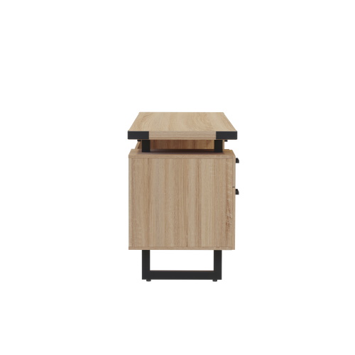 Photograph of Safco Mirella Credenza W/ MOD PANEL - (4 Colors Available)
