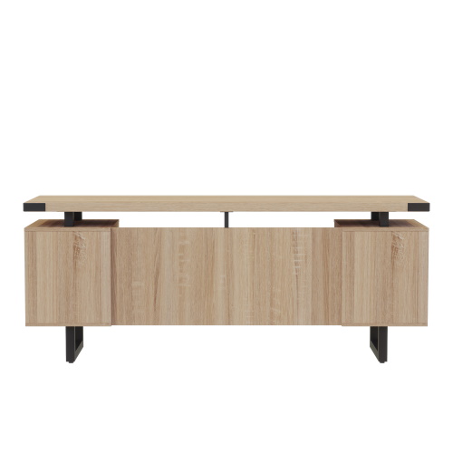 Photograph of Safco Mirella Credenza W/ MOD PANEL - (4 Colors Available)
