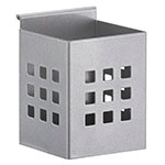 Safco EVEN, Pencil Holder, Silver - LDPHS ET11740