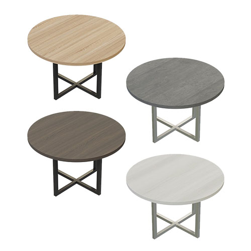 Photograph of Safco Mirella Conference Table, 42" (Table &amp; Base) - (4 Colors Available)