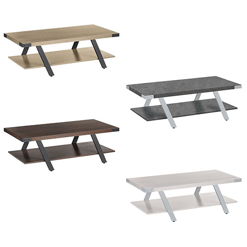  Safco Mirella Coffee Table - (4 Colors Available)