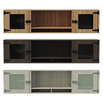 Safco Mirella 72" Wall-Mounted Hutch with Glass Doors - (3 Colors Available) ET11768