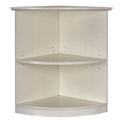 Safco Medina 2-Shelf Quarter Round Bookcase - (5 Colors Available)