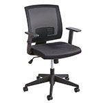 Safco Mezzo Task Chair, Black - 7195BL ET11783