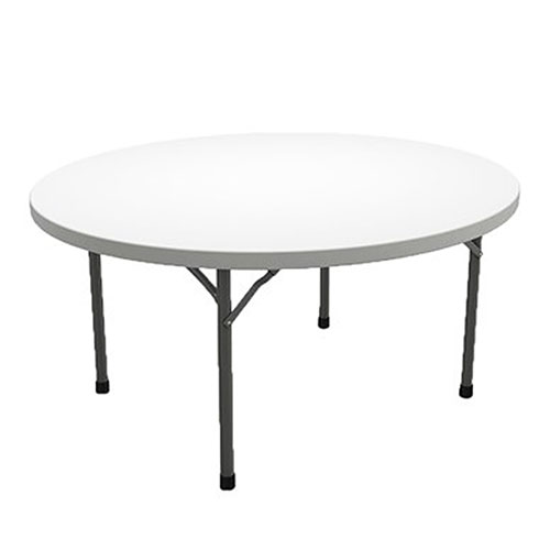  Safco Event Series 60&quot; Round Folding Table, 29&quot;H - 770060DGWT