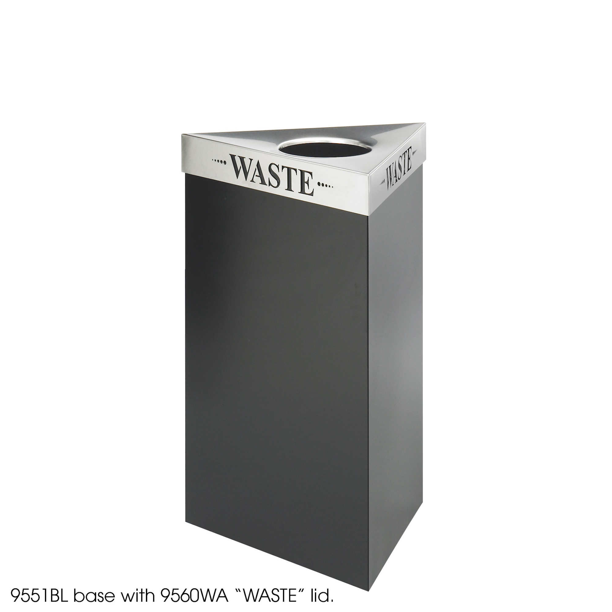 Safco Trifecta Lid, Stainless Steel - (6 Options Available