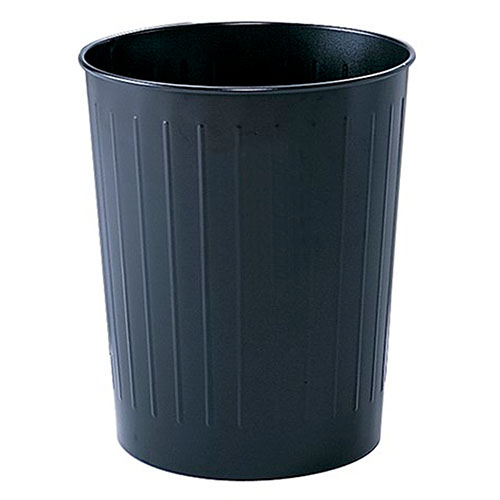 Safco Round Wastebasket, 23-1/2 Qt. (Qty. 6) - (2 Colors Available)