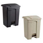 Safco Plastic Step-On - 17 Gallon - (2 Colors Available) ET11823