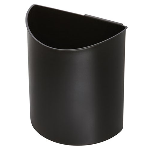 Photograph of Safco Desk-Side Recycling Receptacle-SM, Black, Blue - 9927BB