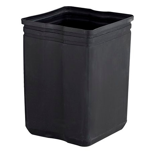 Photograph of Safco Evos Series Steel w/ Ash - 15 Gal, Black - 9933BL