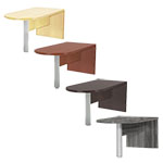 Safco Aberdeen Series 72" Freestanding Peninsula Desk - (4 Colors Available) ET11860