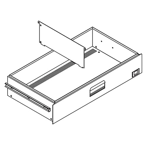  Safco ARC Rotary Inserts &amp; Partitions for 6&quot;H Rollout Drawer - ARC12P