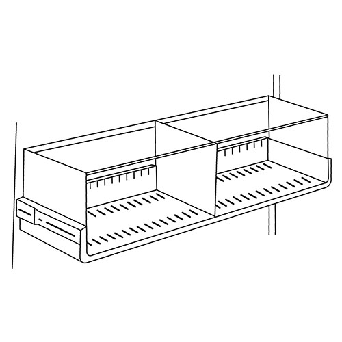 Safco ARC Rotary Hanging File Frame Kit; 24"W x 12"D x 9"H ARC2412HFK