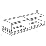 Safco ARC Rotary Hanging File Frame Kit; 24"W x 12"D x 9"H - ARC2412HFK ET11867