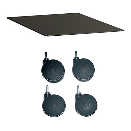 Photograph of Safco CSII 30"D Mobile Kit, Lid &amp; Casters - C8830M
