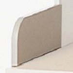 Safco 15"W x 3/4"D x 6"H Mailflow-to-Go, Dump Rails for Sorter - DR2 ET11890
