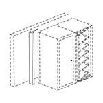 Safco ARC Rotary Wall Closure Strips, 3 Tier Letter - ARC2440WCS ET11934