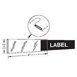 Safco Velcro Label Holders, Pkg of 20 - 922VEL ET11944