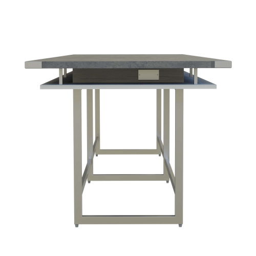 Safco Mirella CONF. LEGS STANDING HT for Conference Table, Standing-Height - (2 Colors Available)