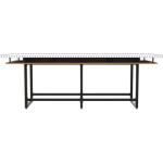 Safco Mirella CONFERENCE LEGS STANDING HEIGHT for Conference Table - (2 Colors Available) ET11950