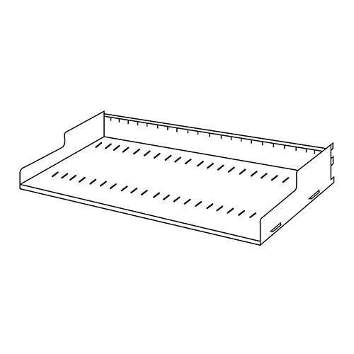 Safco ARC Rotary Slotted Shelf; 30&quot;W x 15&quot;D - ARC3015SLF