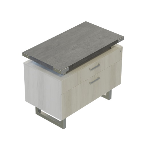 Photograph of  Safco Mirella 30in LAT FILE MOUNT - (3 Colors Available)