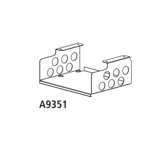  Safco Techworks Storage Center, Undersurface Mount Cubby - A9351