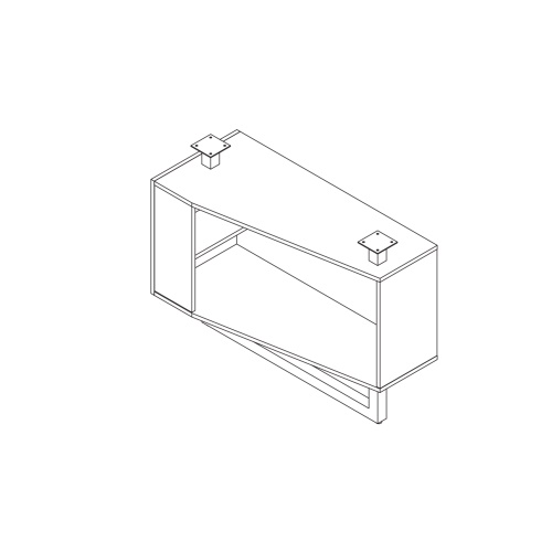  Safco Mirella DESK FALSE PED for MRLSBF7236 - (3 Colors Available)
