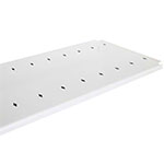 Safco 36"W x 9"D Slotted Shelf - EF3609S ET12097