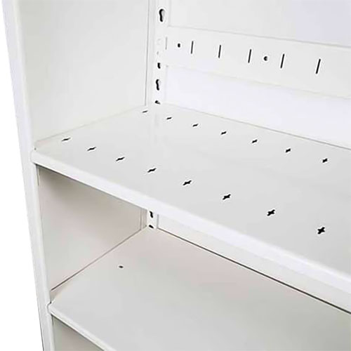 Photograph of Safco 36&quot;W x 15&quot;D Slotted Shelf, 18GA - EF3615S18GA