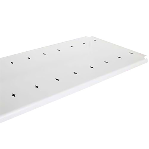  Safco 36"W x 18"D Slotted Shelf - EF3618S