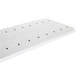 Safco 36"W x 18"D Slotted Shelf - EF3618S ET12115