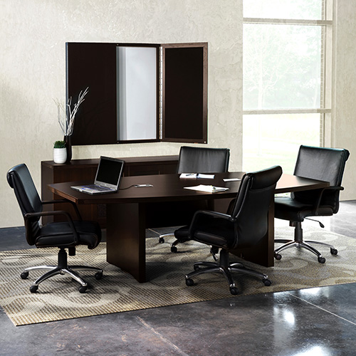Safco 8&#39; Aberdeen Series Conference Table - (2 Colors Available)