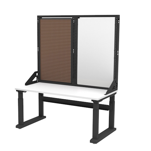 Safco - TechWorks Typical 6 Workstation - TWTYP6