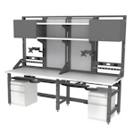 Safco - TechWorks Typical 13 Workstation - TWTYP13 ET17599