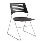 Safco Pique Stack Chair (Set of 4) - 4289BLSL ET22229