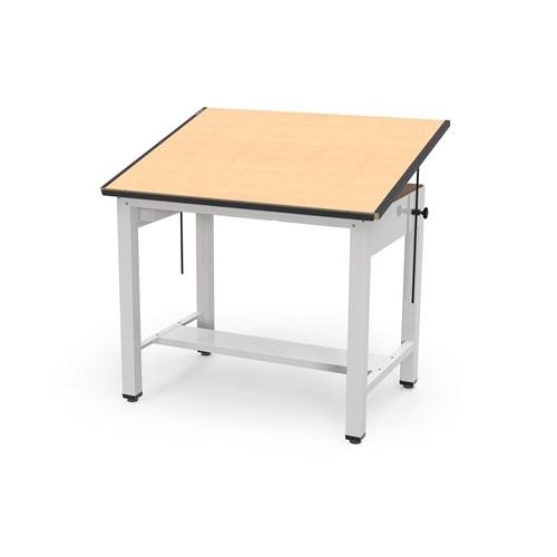  Safco Ranger Steel 4-Post Table 48"Wx37.5D - 7734