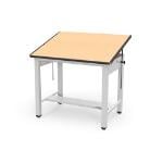 Safco Ranger Steel 4-Post Table 48"Wx37.5D - (3 Options Available) ET22231